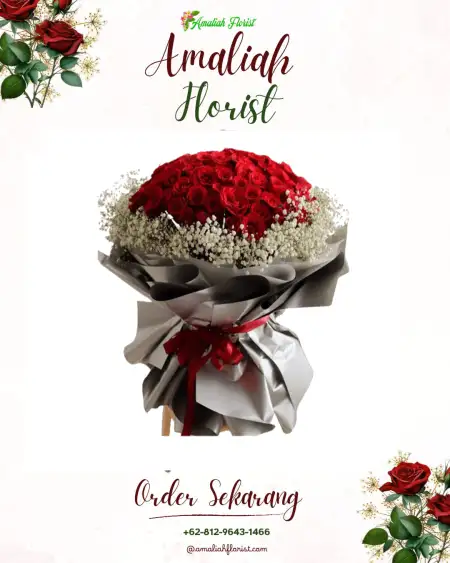 Buket Bunga Karang Bahagia